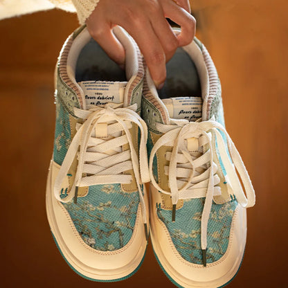 Zapatillas Inspiradas en las Flores de Almendro Vincent van Gogh