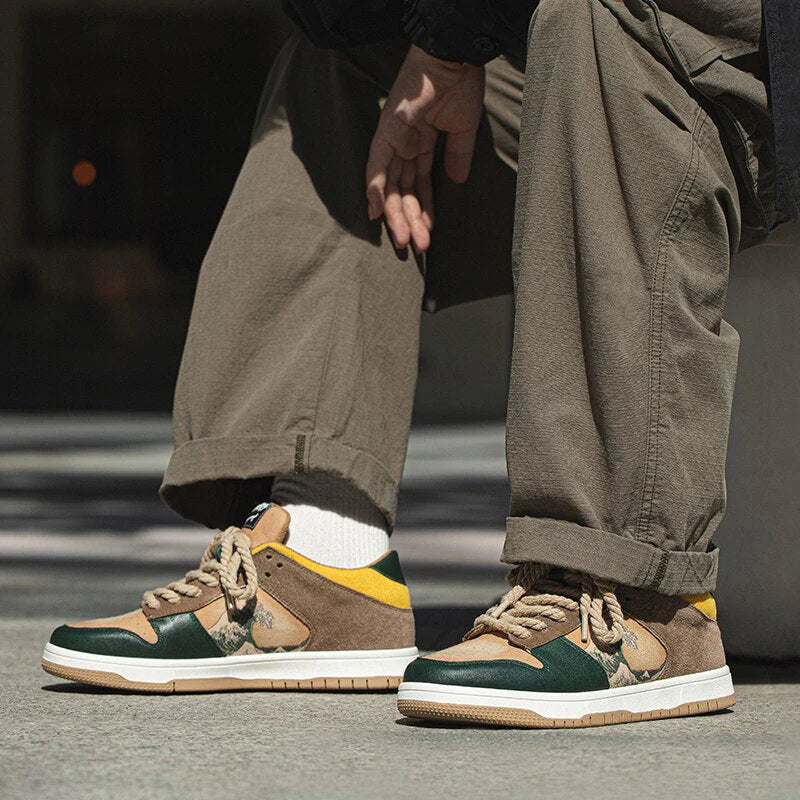 Zapatillas Inspiradas en la Gran Ola de Kanagawa