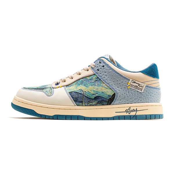 Zapatillas Inspiradas en la Noche Estrellada Vincent van Gogh