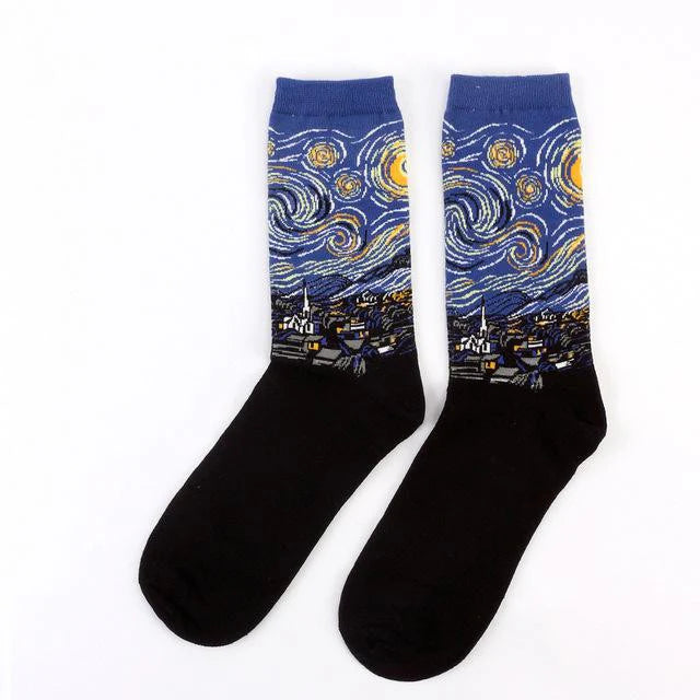 Paquete de 5 pares de calcetines artísticos