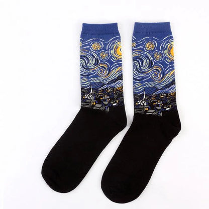 Paquete de 5 pares de calcetines artísticos