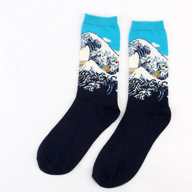 Paquete de 5 pares de calcetines artísticos