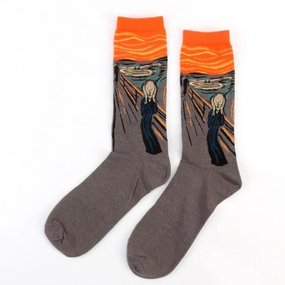 Paquete de 5 pares de calcetines artísticos